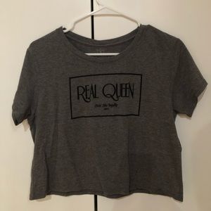 Real Queen crop top